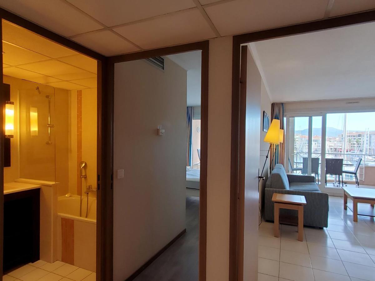 Cap Hermes Vue Port T2 40M2 Climatise 4 Personnes Fréjus Exterior foto